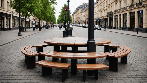 Mobilier urbain : des solutions pratiques pour tous les besoins